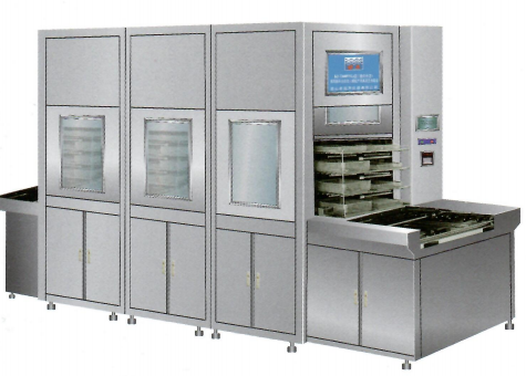 系列三槽式（长龙）医用数码全自动三频超声波喷淋清洗消毒器